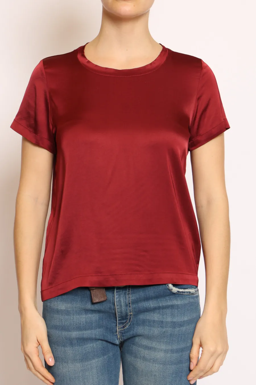 Vicolo Blusa girocollo satin- Camicie E Bluse