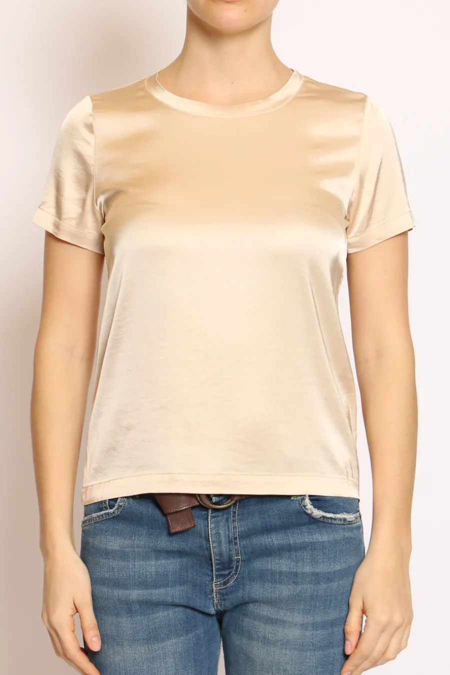 Vicolo Blusa girocollo satin- Camicie E Bluse