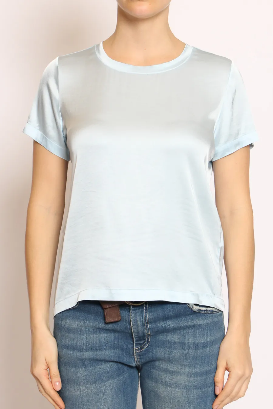 Vicolo Blusa girocollo satin- Camicie E Bluse