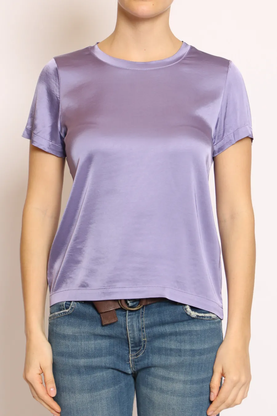 Vicolo Blusa girocollo satin- Camicie E Bluse