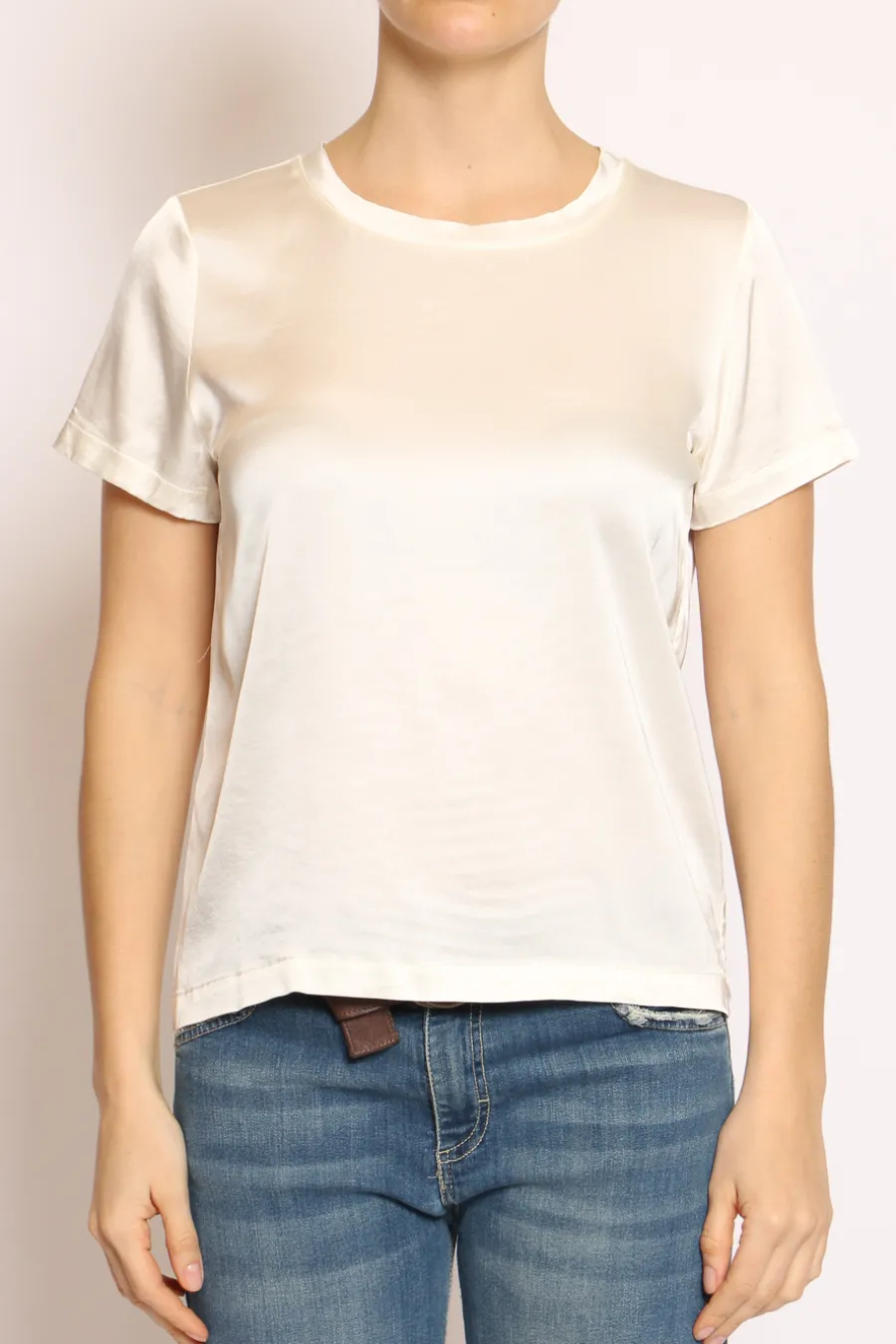 Vicolo Blusa girocollo satin- Camicie E Bluse