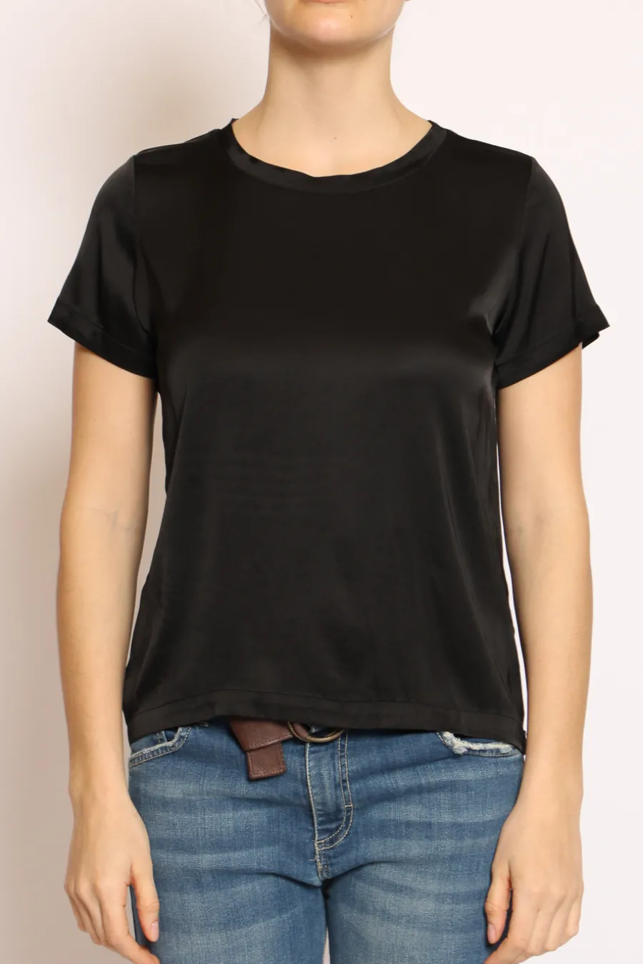 Vicolo Blusa girocollo satin- Camicie E Bluse