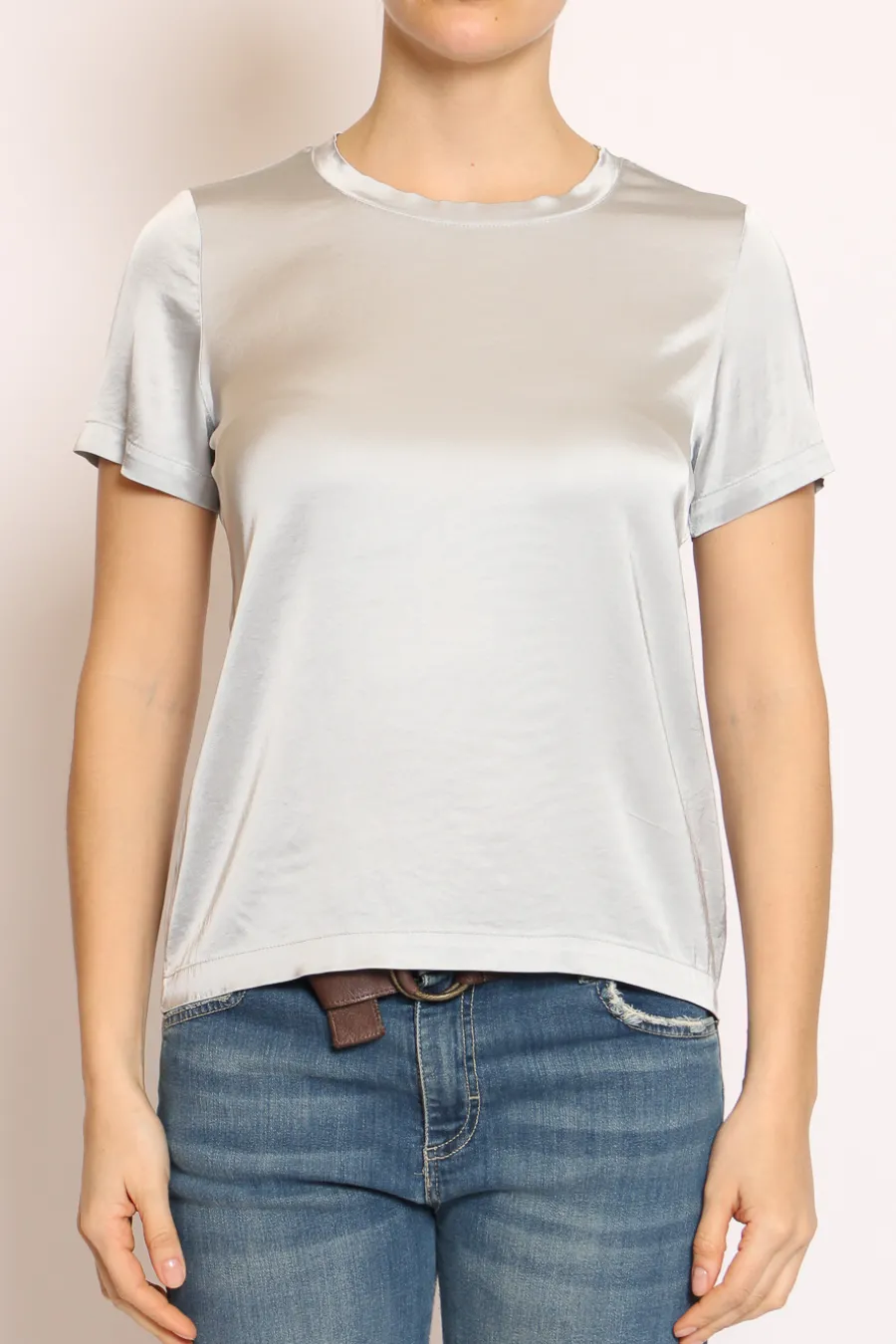 Vicolo Blusa girocollo satin- Camicie E Bluse