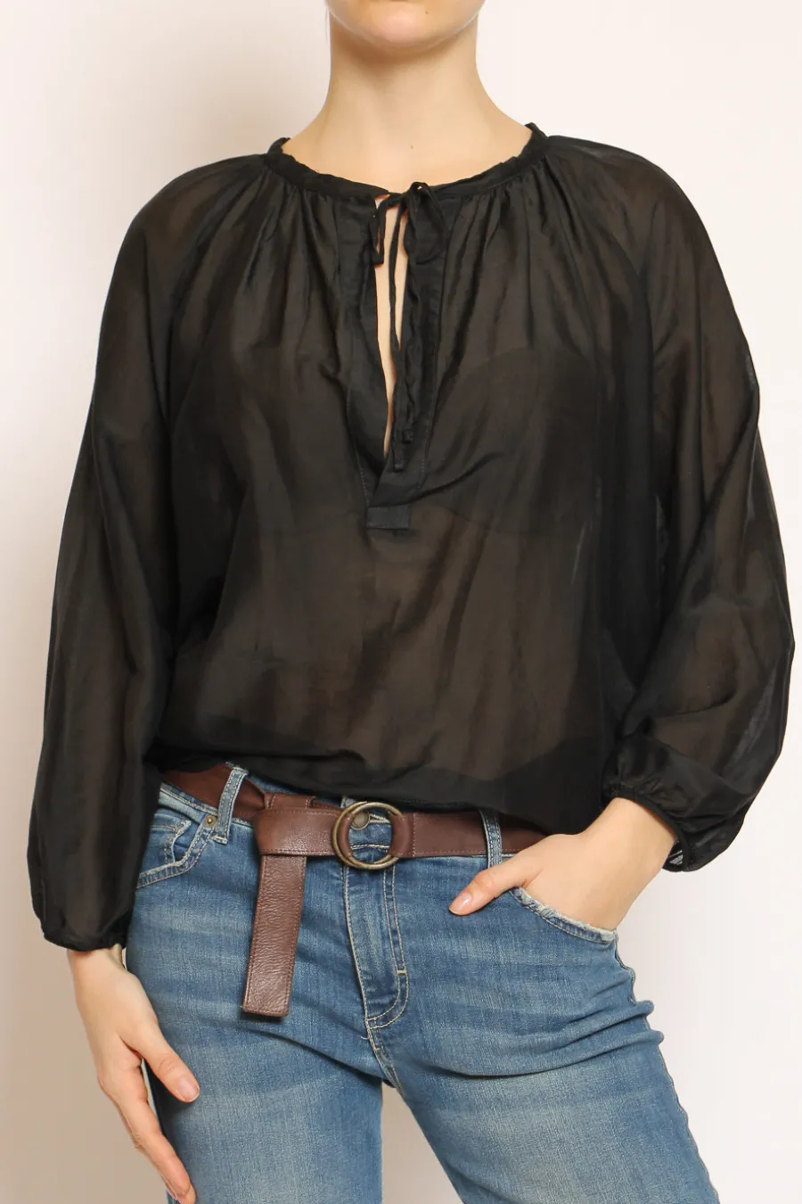 Kontatto Blusa in mussola- Camicie E Bluse