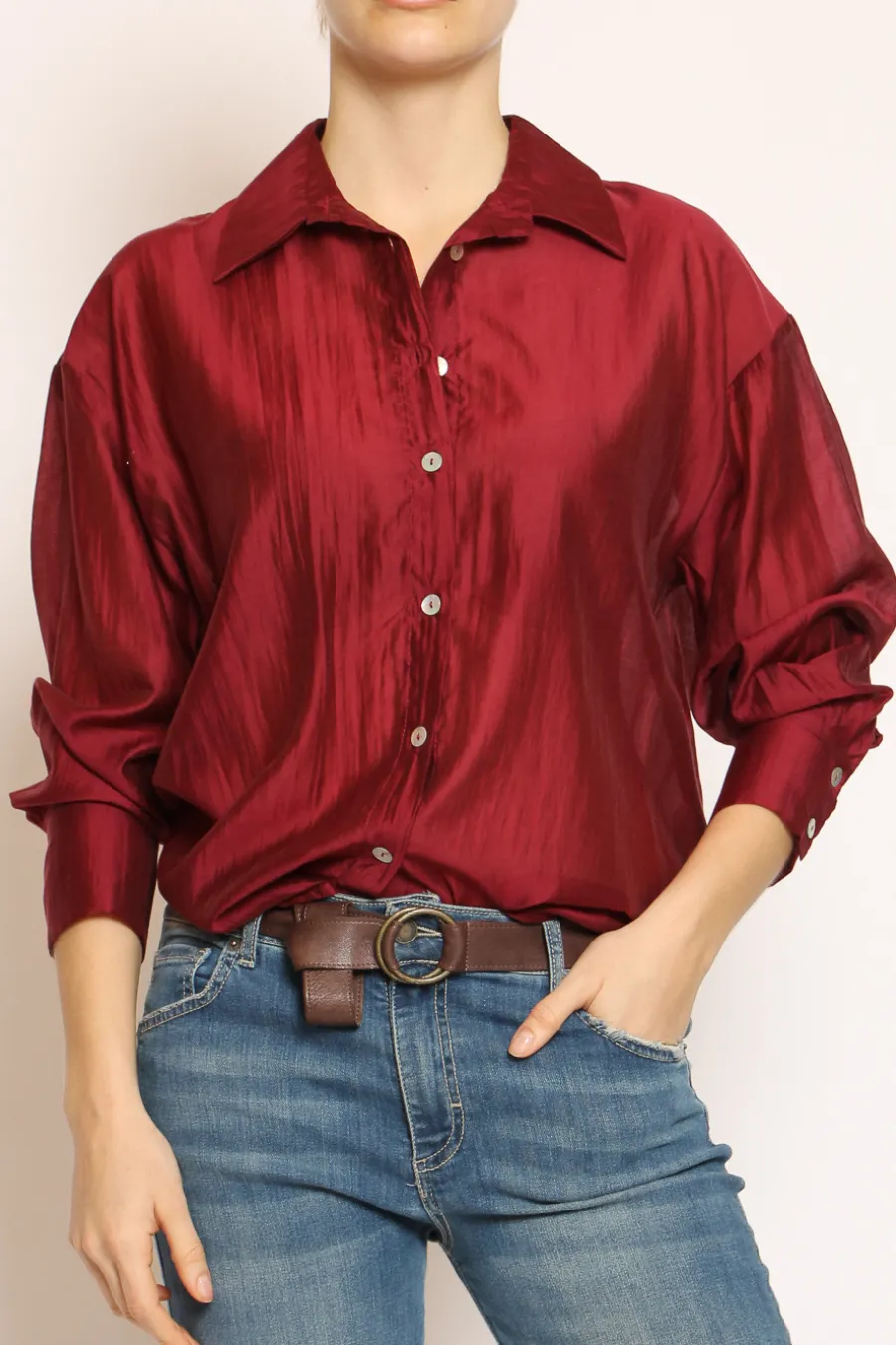 Zeroassoluto Camicia CAMY in mussola TENCEL FIBRA NATURALE- Camicie E Bluse