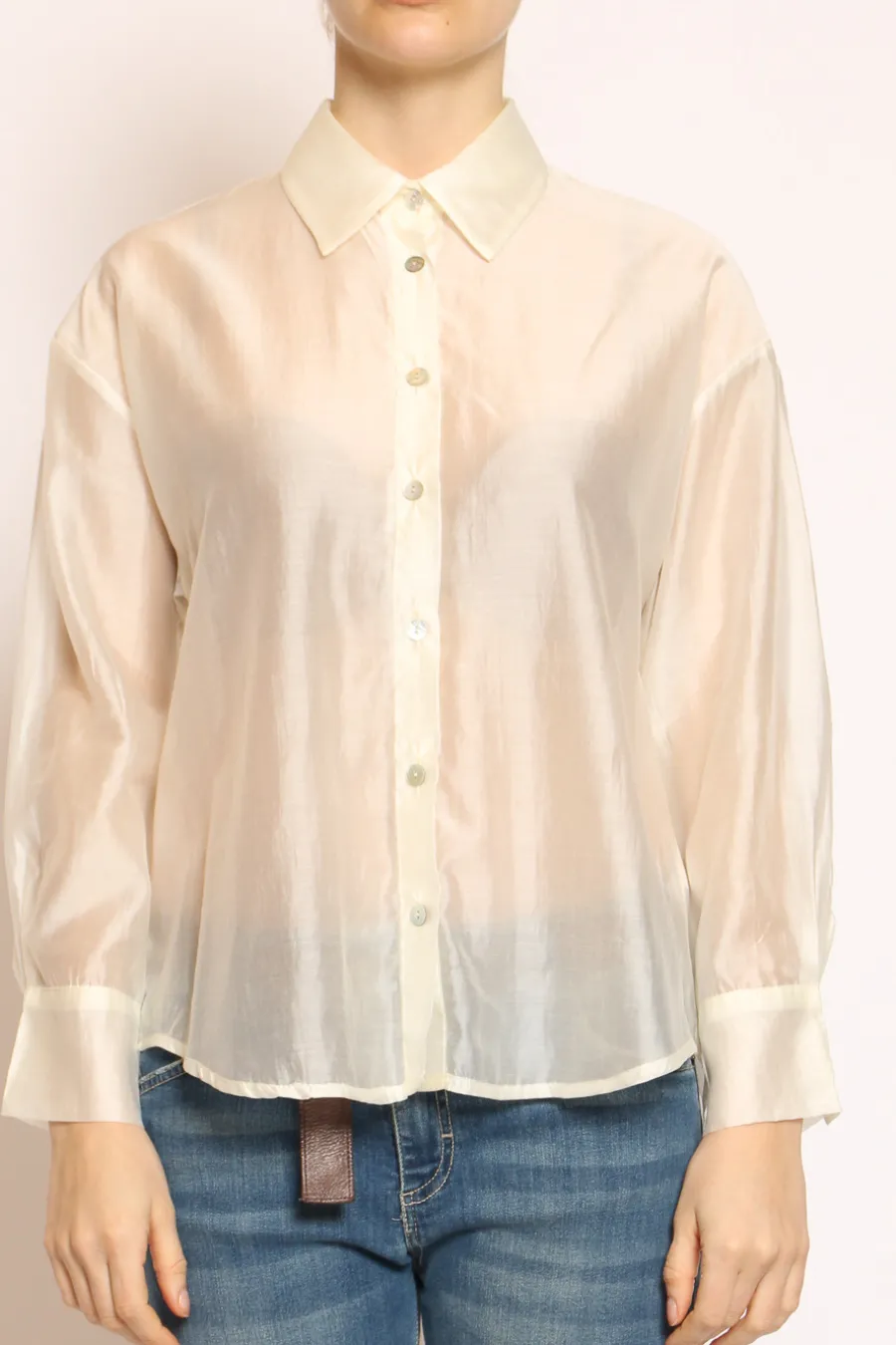Zeroassoluto Camicia CAMY in mussola TENCEL FIBRA NATURALE- Camicie E Bluse