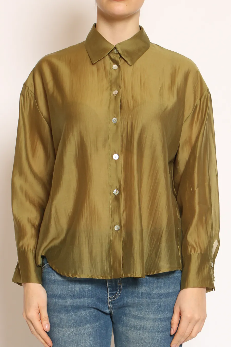 Zeroassoluto Camicia CAMY in mussola TENCEL FIBRA NATURALE- Camicie E Bluse
