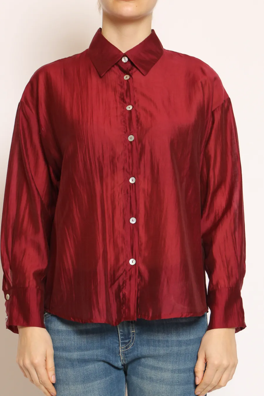Zeroassoluto Camicia CAMY in mussola TENCEL FIBRA NATURALE- Camicie E Bluse