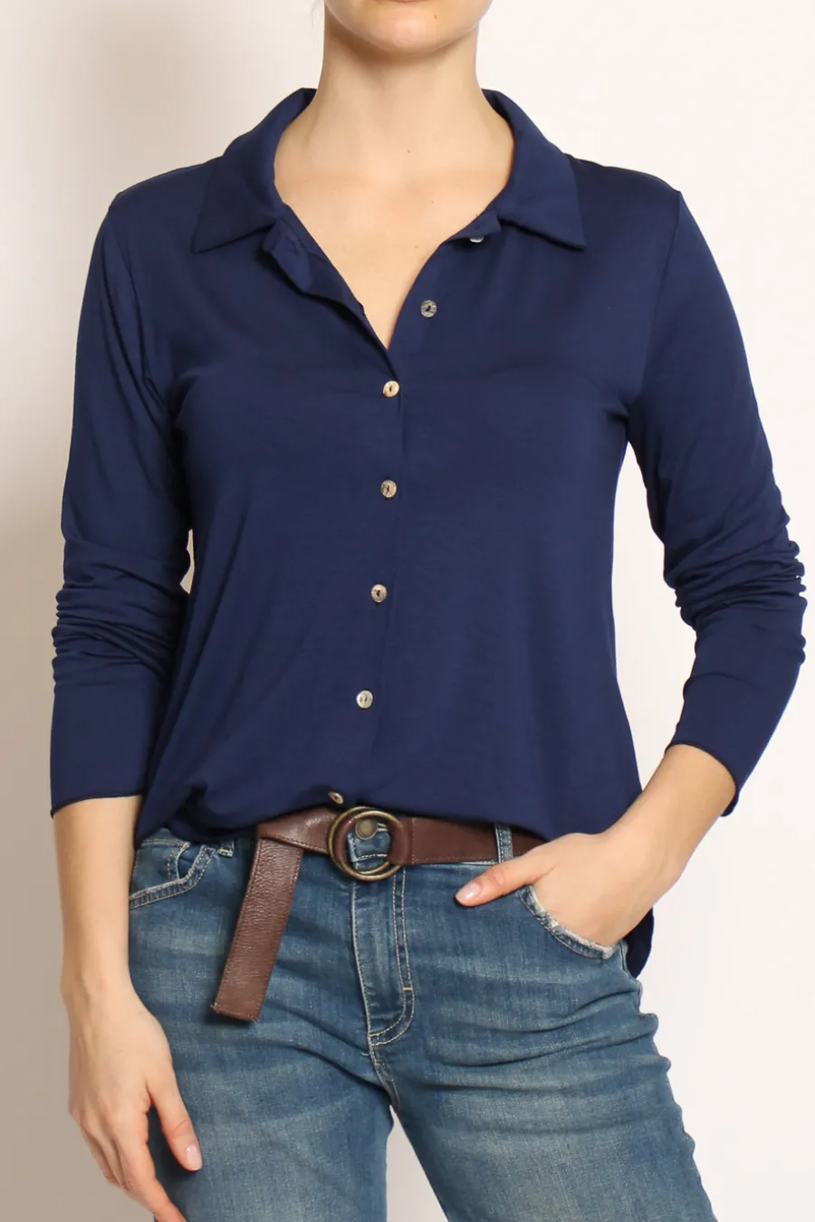 Zeroassoluto Camicia CARLY in jersey- Camicie E Bluse