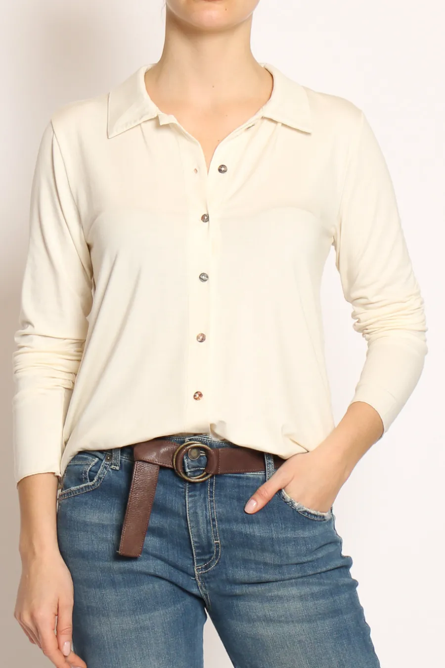 Zeroassoluto Camicia CARLY in jersey- Camicie E Bluse