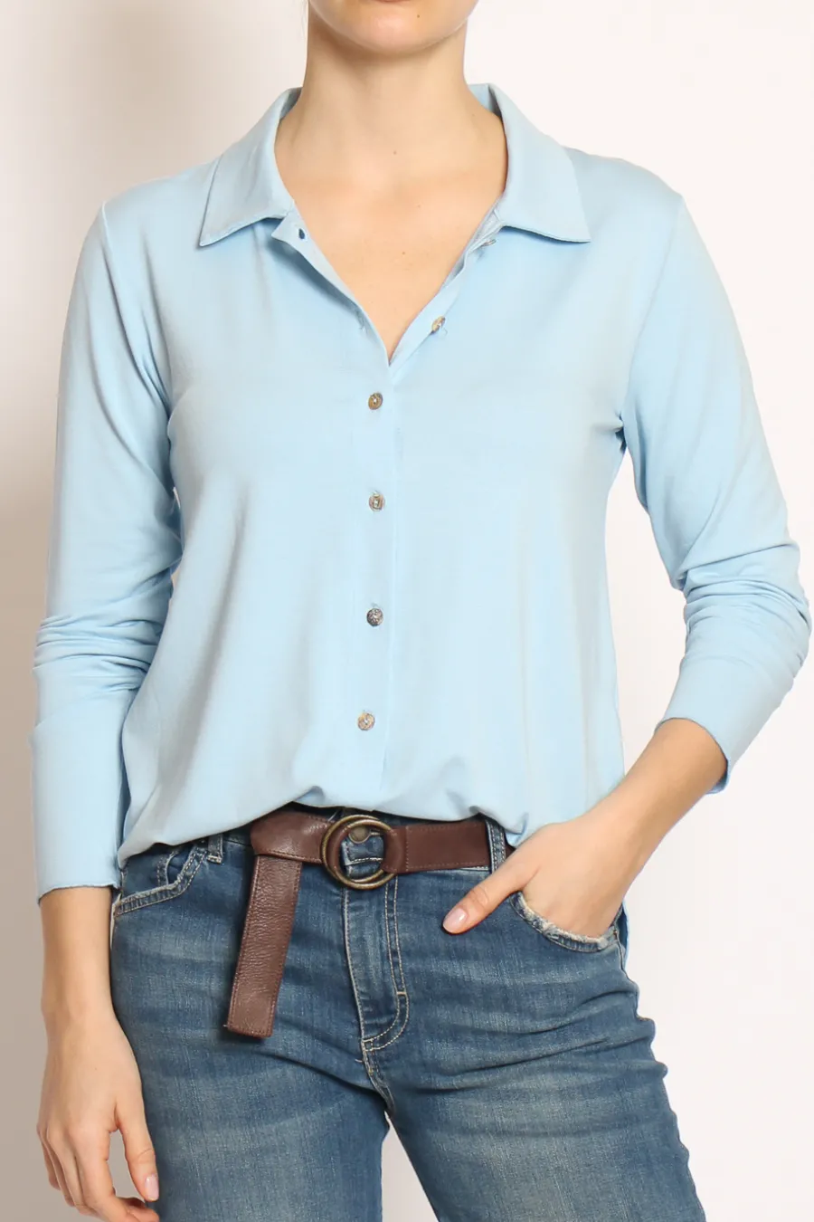Zeroassoluto Camicia CARLY in jersey- Camicie E Bluse