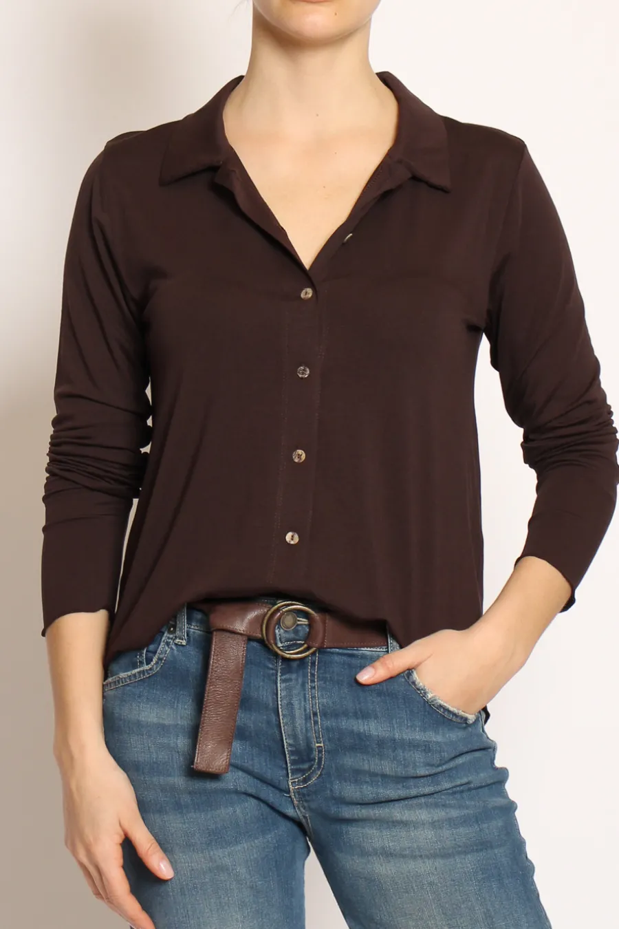 Zeroassoluto Camicia CARLY in jersey- Camicie E Bluse