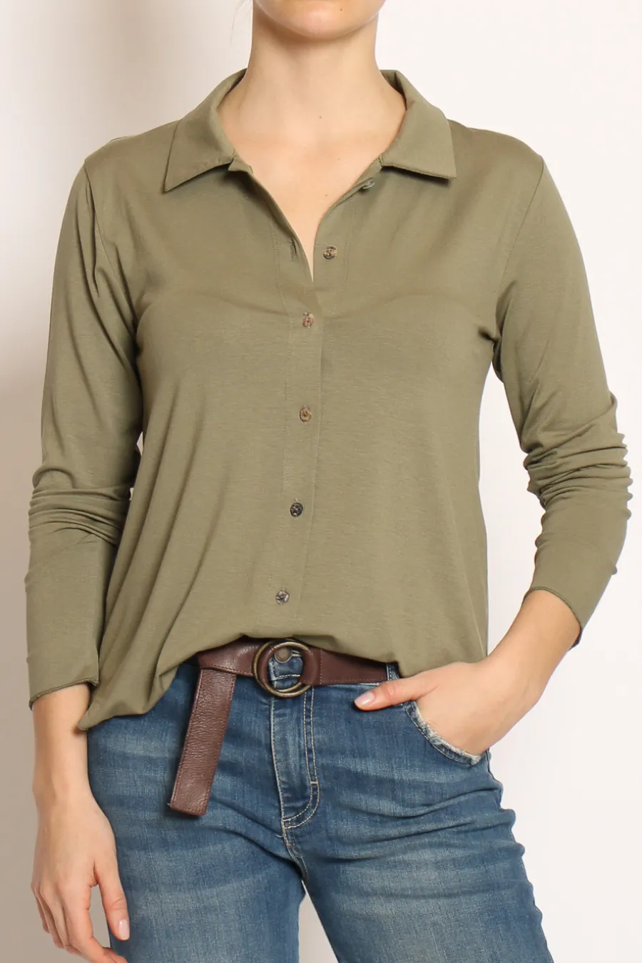 Zeroassoluto Camicia CARLY in jersey- Camicie E Bluse