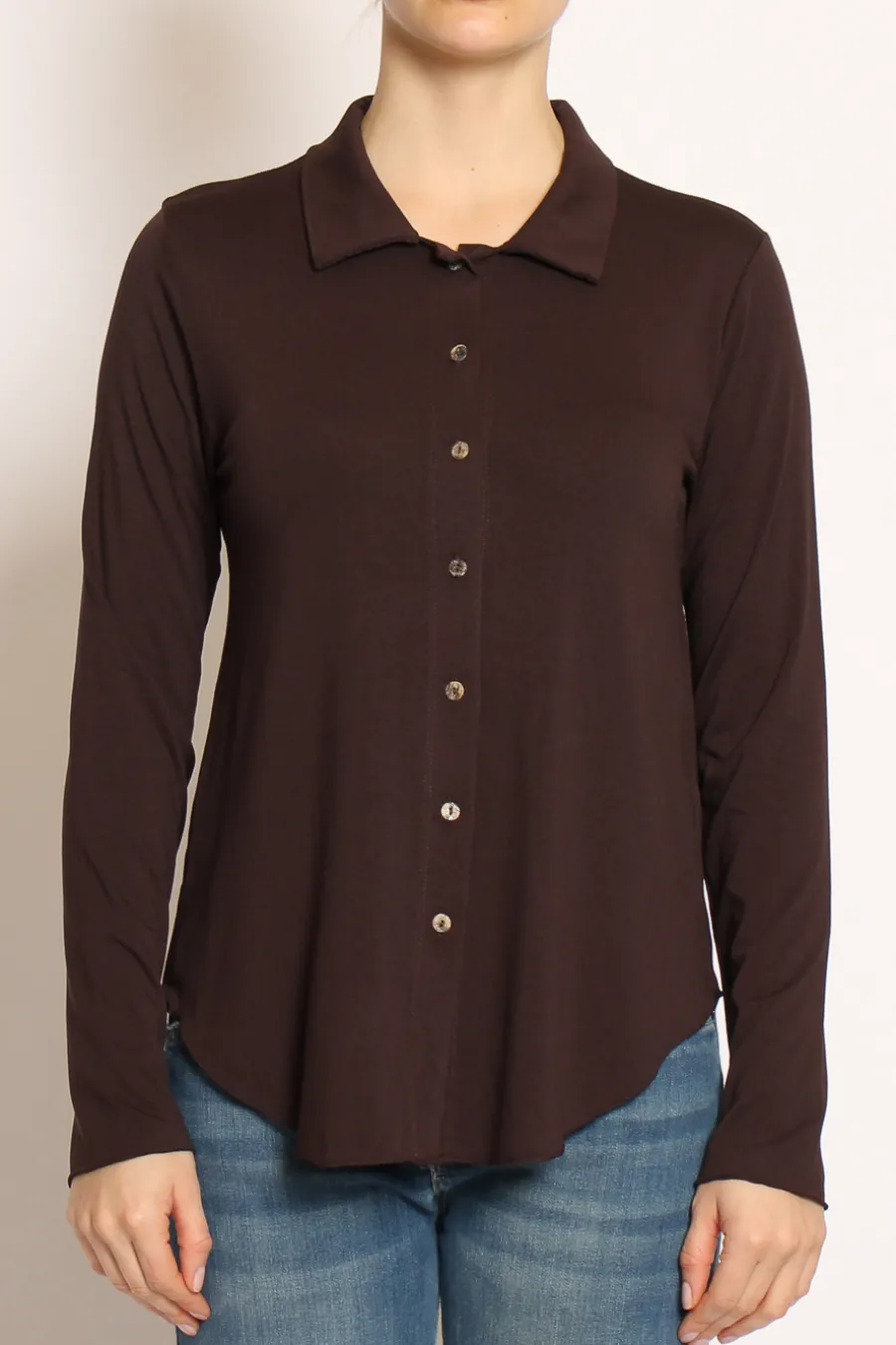 Zeroassoluto Camicia CARLY in jersey- Camicie E Bluse