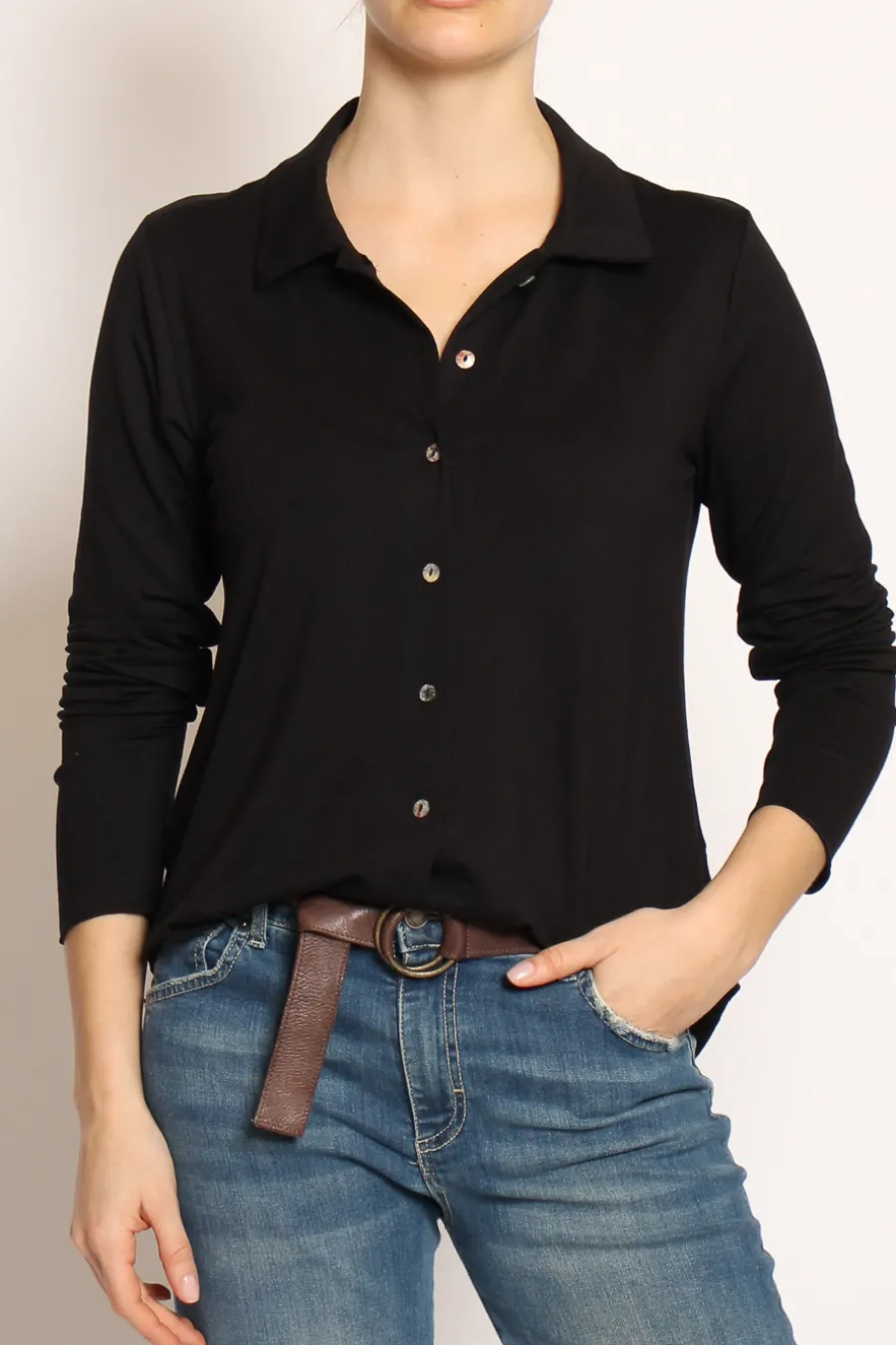 Zeroassoluto Camicia CARLY in jersey- Camicie E Bluse