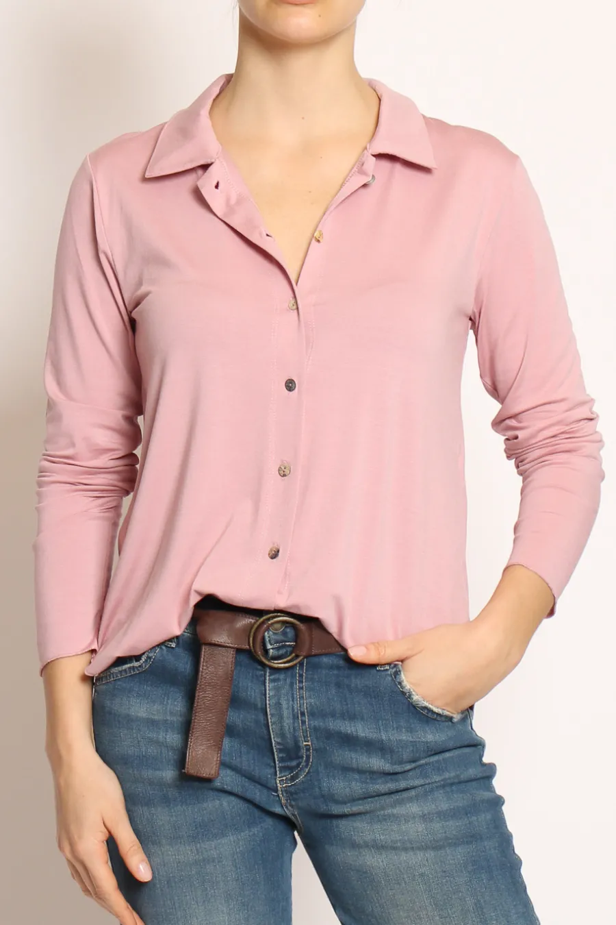Zeroassoluto Camicia CARLY in jersey- Camicie E Bluse