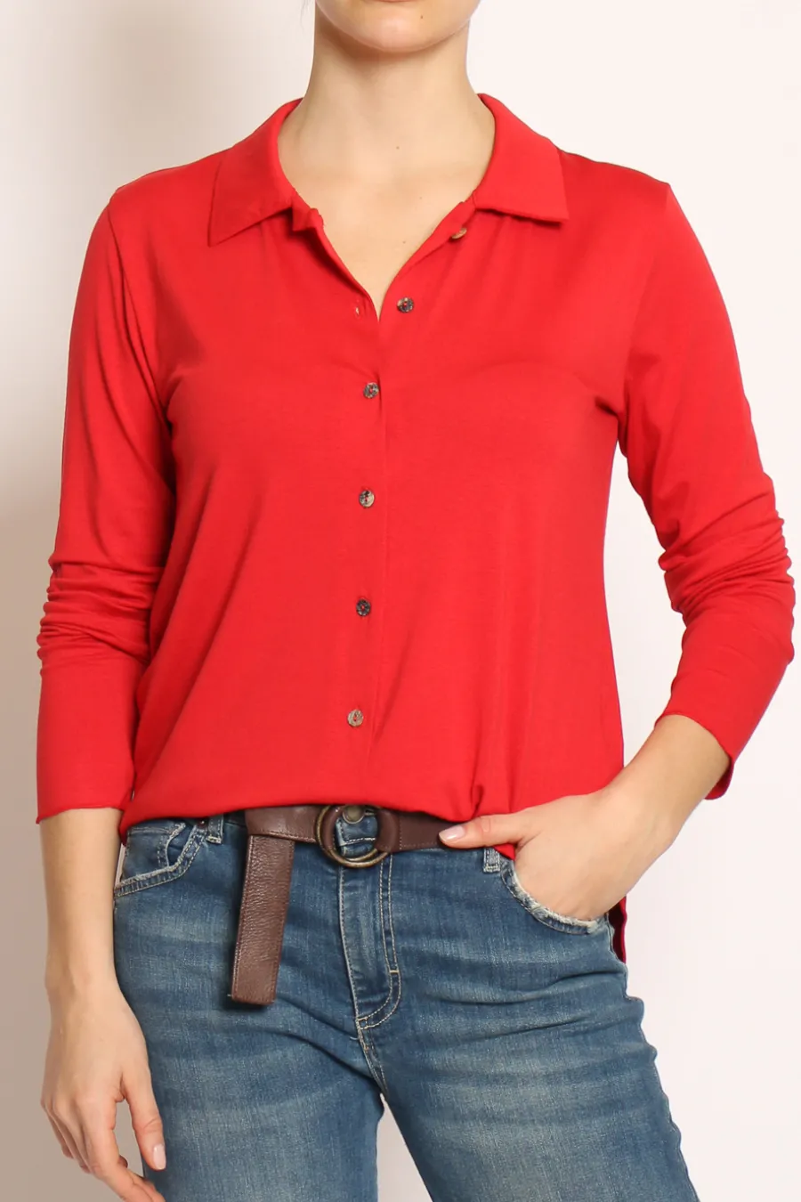 Zeroassoluto Camicia CARLY in jersey- Camicie E Bluse