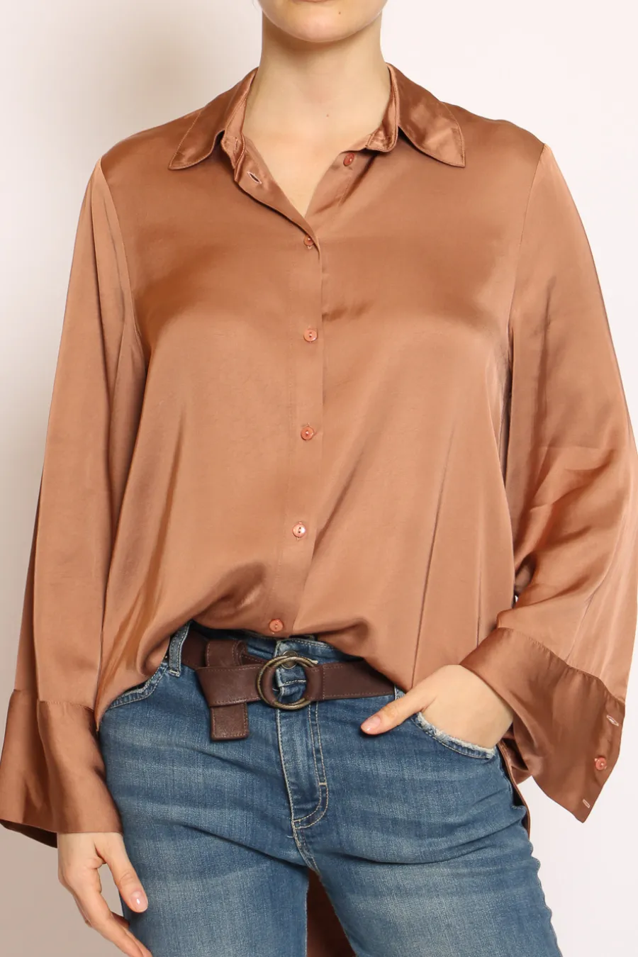 Vicolo Camicia satin- Camicie E Bluse