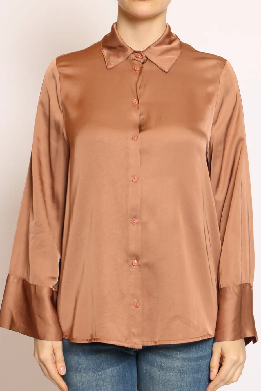 Vicolo Camicia satin- Camicie E Bluse