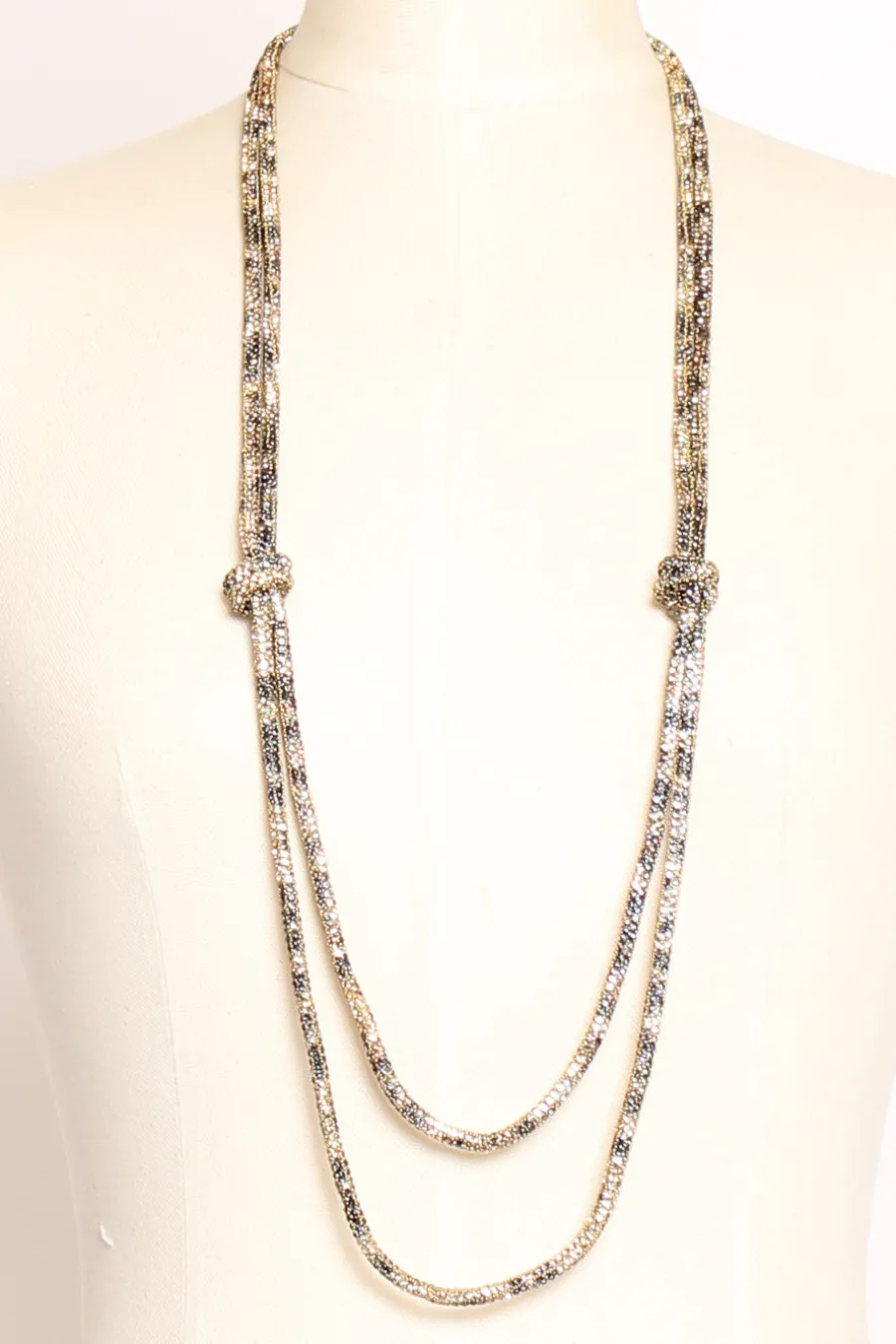 Zeroassoluto Collana nodo maculato oro- Collane