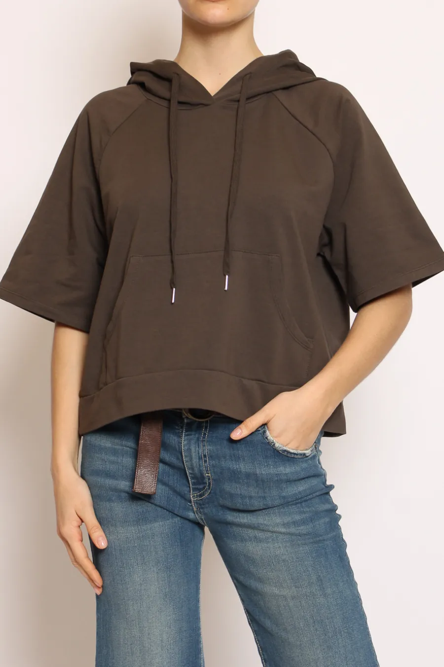 Zeroassoluto Felpa light con cappuccio- Felpe