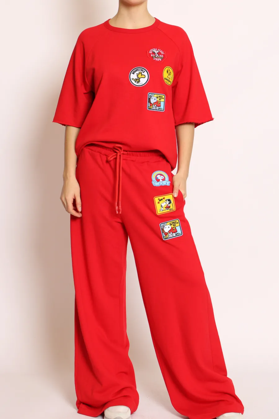 Tensione In Felpa patch Snoopy- Felpe