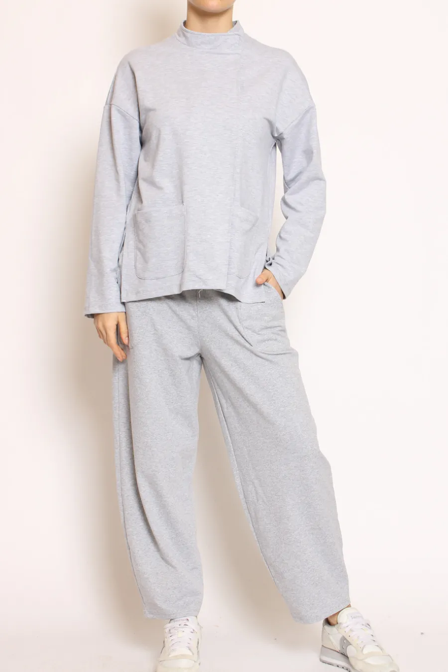 Zeroassoluto Giacca felpa light grigio melange- Giacche
