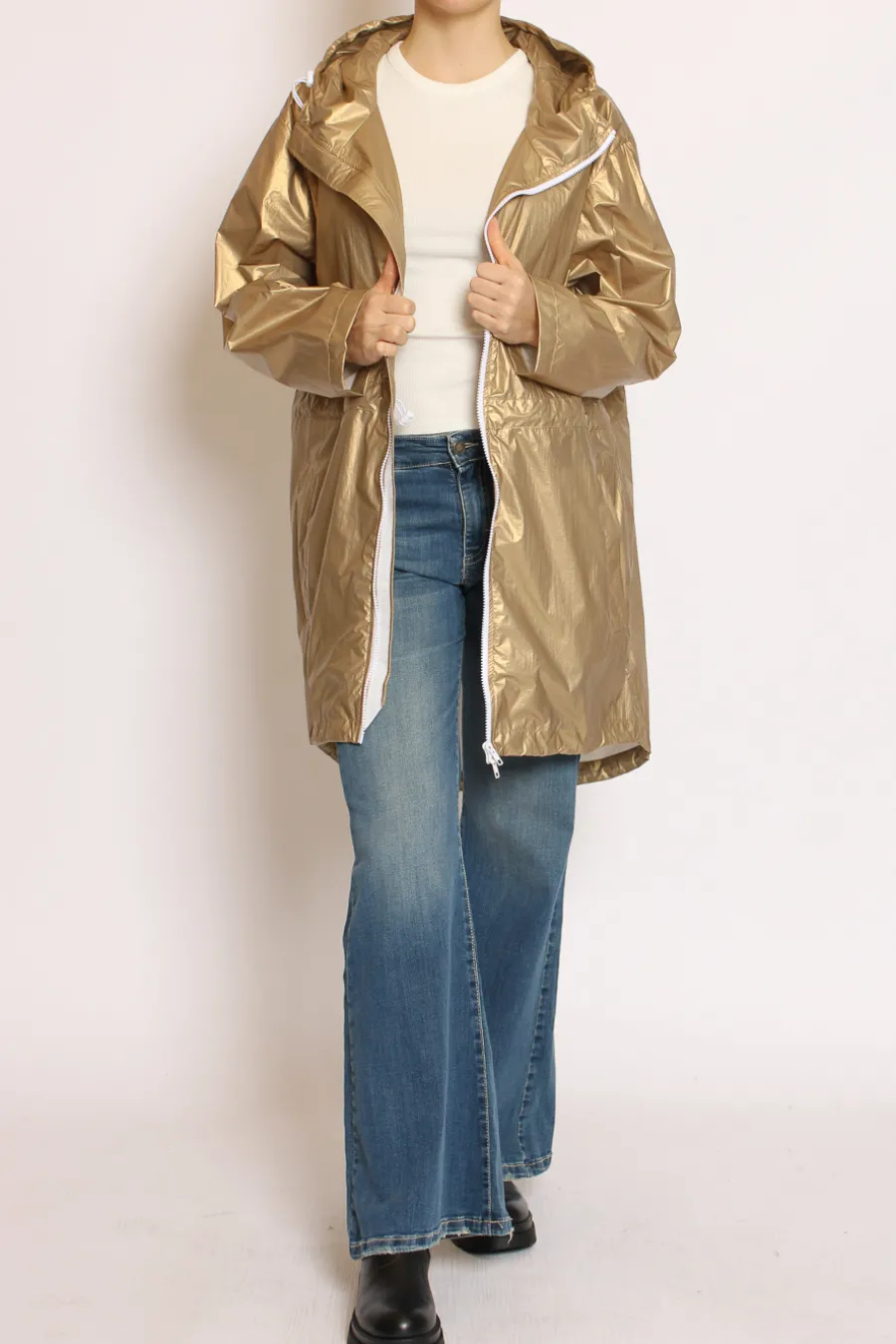 Vicolo Impermeabile con zip- Capospalla