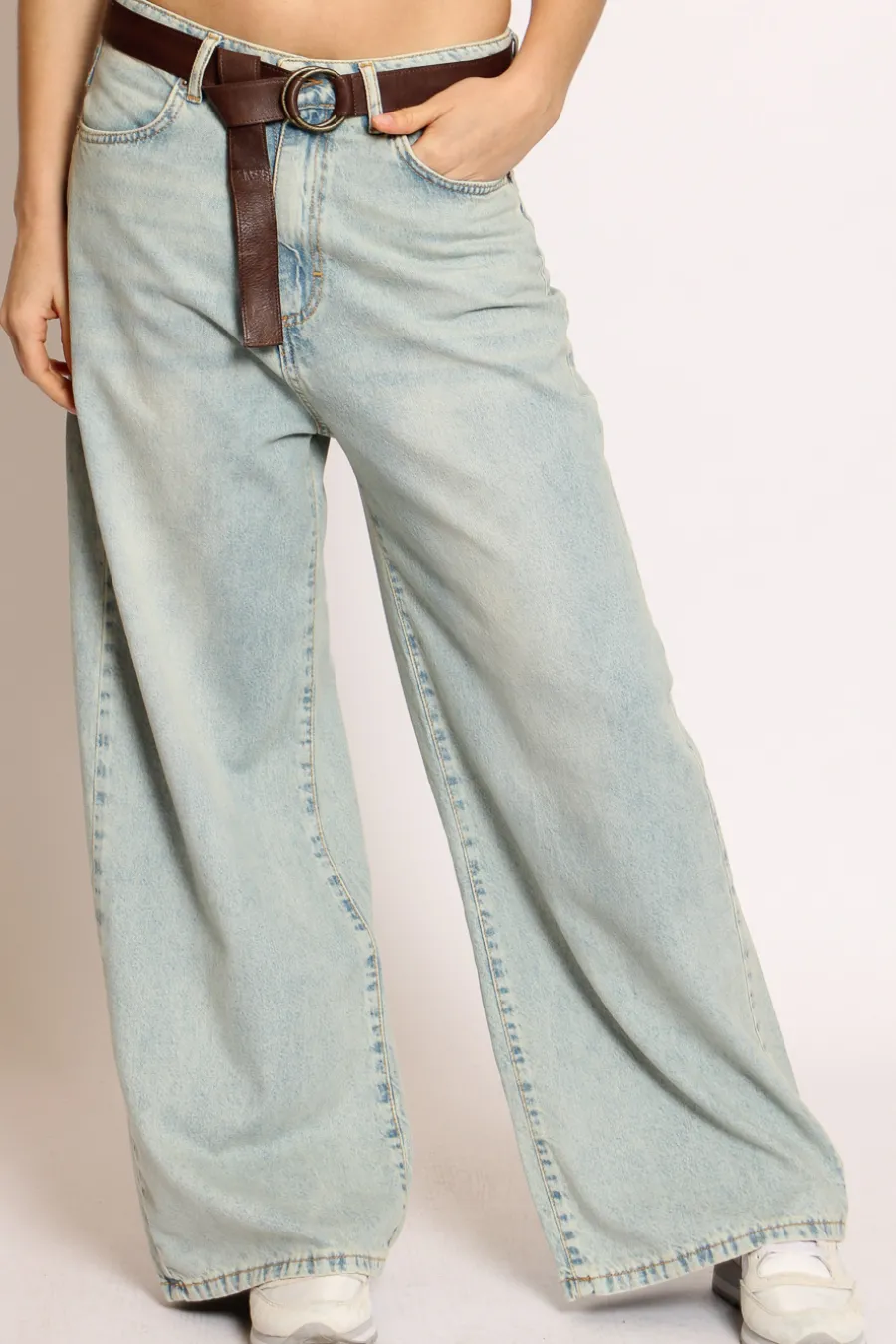 Tensione In Jeans denim superpocket denim chiaro- Jeans