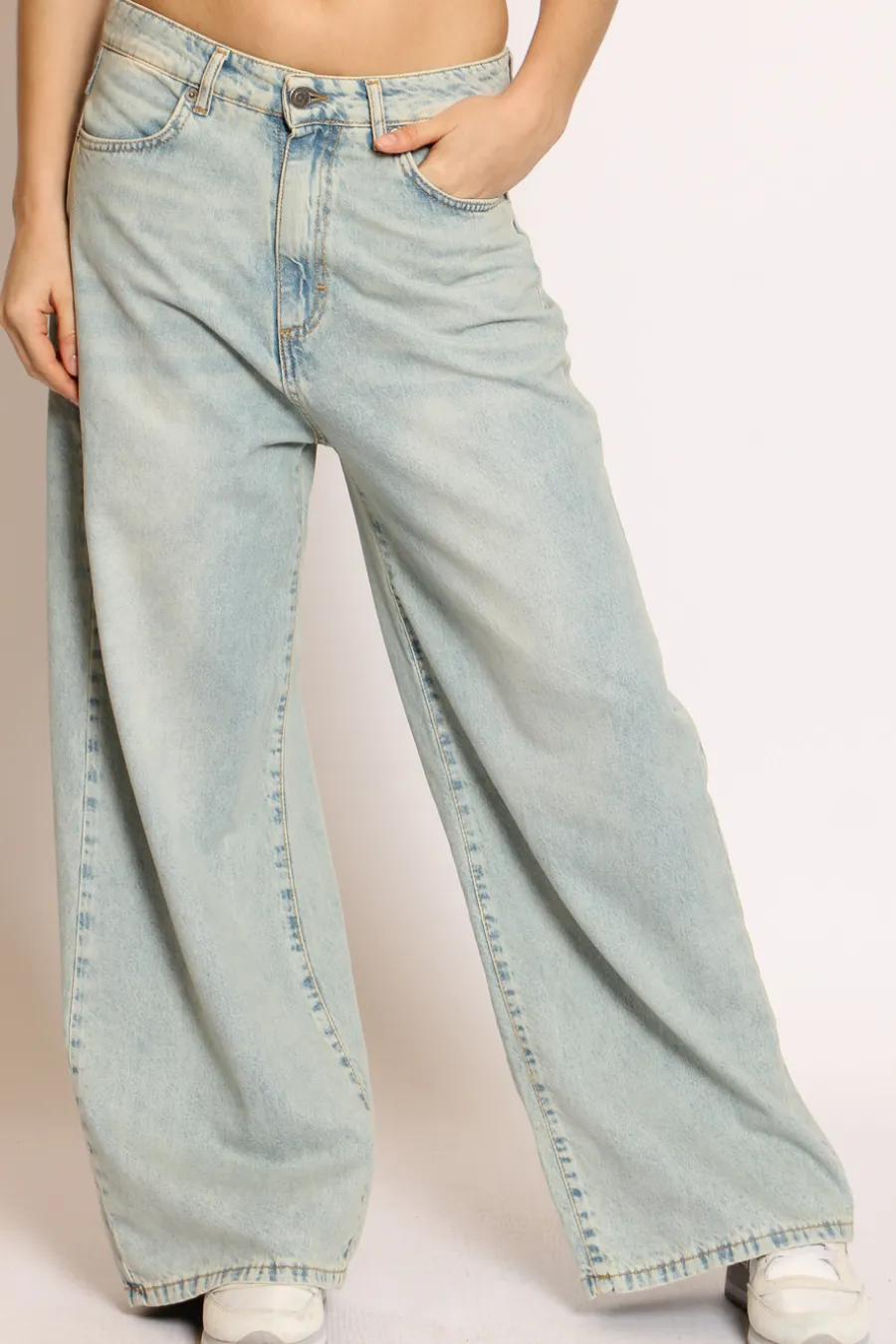 Tensione In Jeans denim superpocket denim chiaro- Jeans