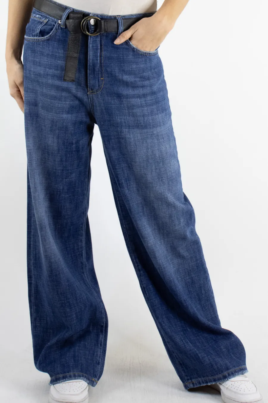 Zeroassoluto Jeans Hazel gamba dritta denim- Jeans
