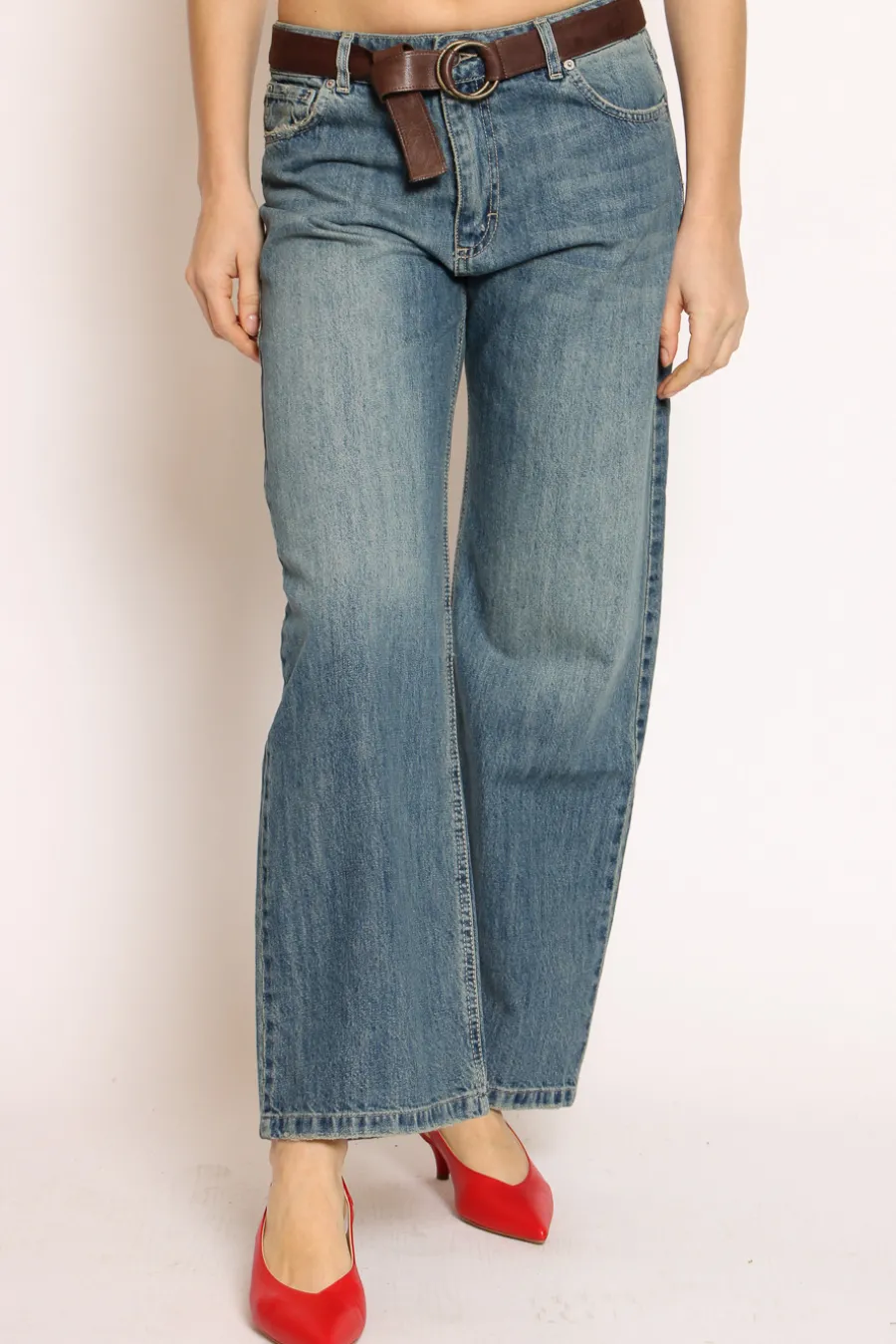 Zeroassoluto Jeans JALISSE straight fit denim- Jeans