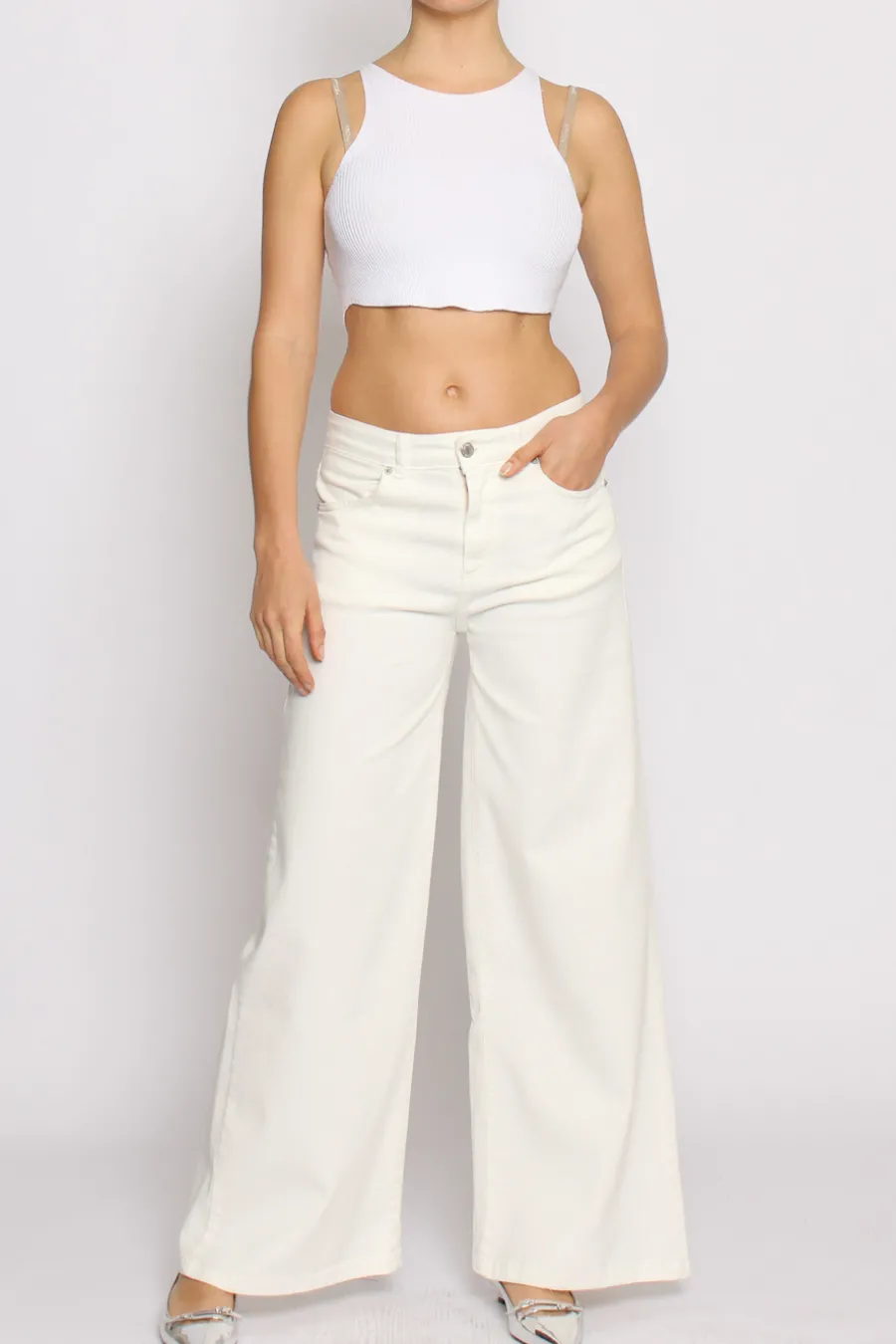 Zeroassoluto Jeans Kam palazzo- Jeans