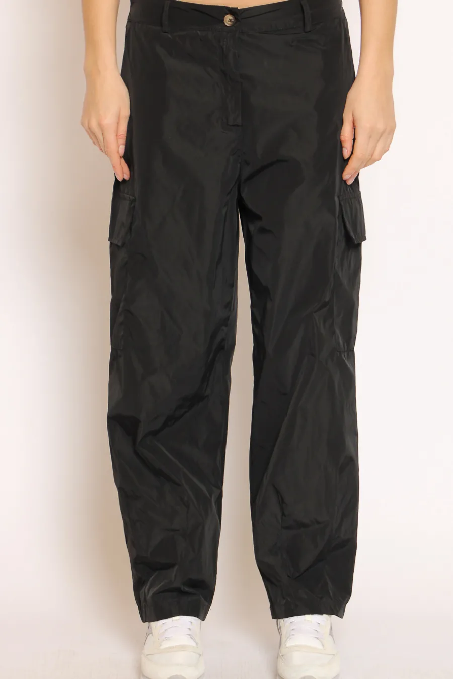 Zeroassoluto Pantalone cargo tessuto parachute- Pantaloni
