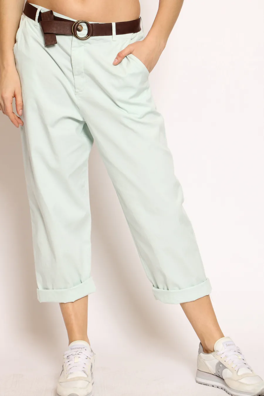 Zeroassoluto Pantalone LORY baggy cotone- Pantaloni