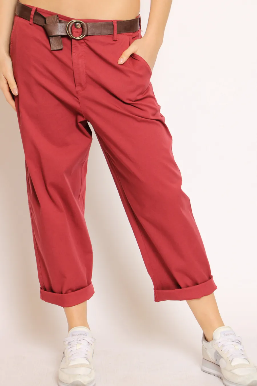 Zeroassoluto Pantalone LORY baggy cotone- Pantaloni