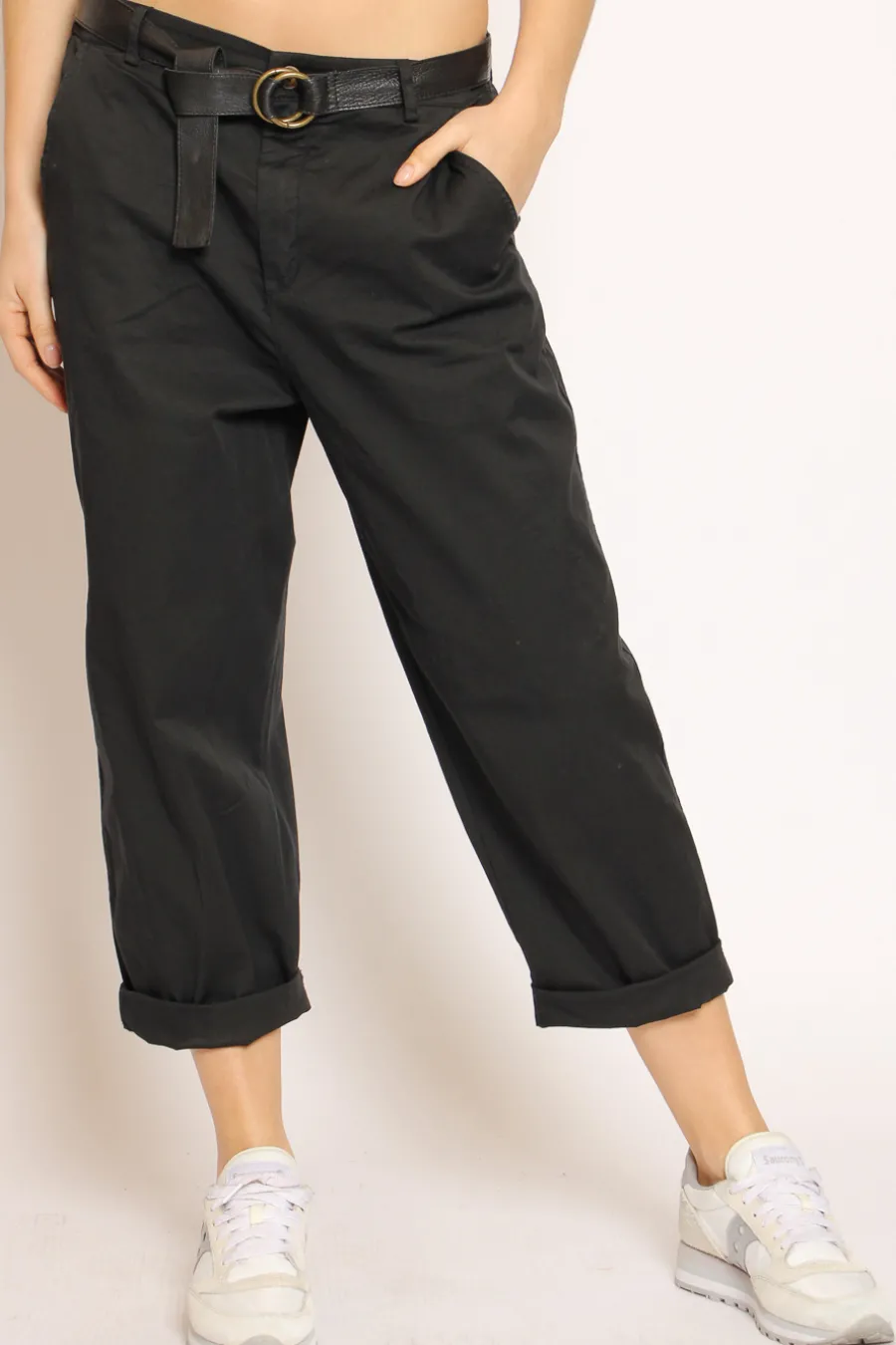 Zeroassoluto Pantalone LORY baggy cotone- Pantaloni