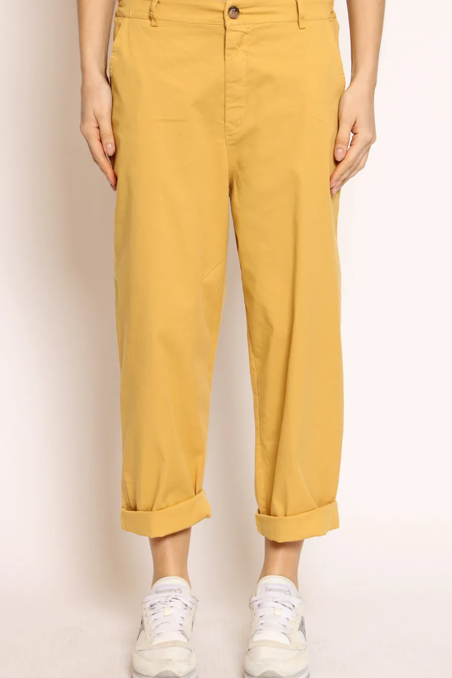 Zeroassoluto Pantalone LORY baggy cotone- Pantaloni