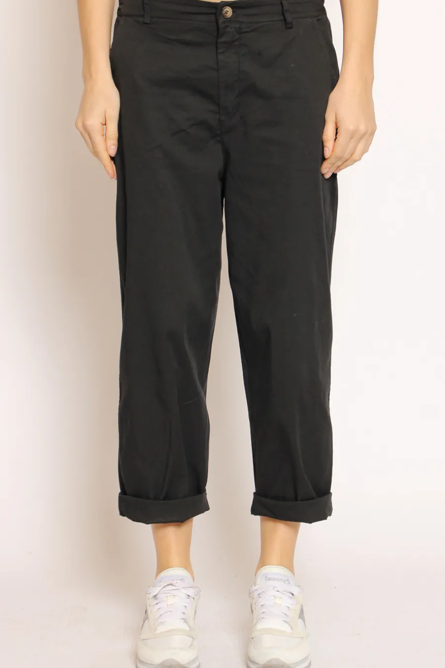 Zeroassoluto Pantalone LORY baggy cotone- Pantaloni