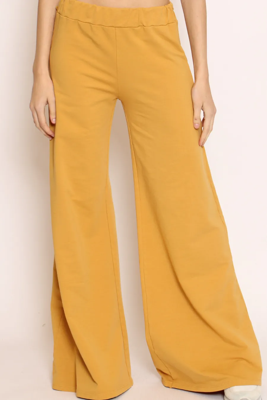 Zeroassoluto Pantalone palazzo felpa light- Pantaloni