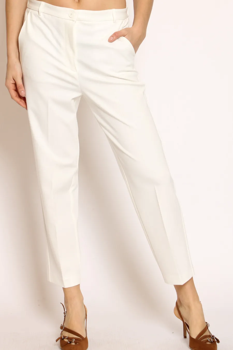 Vicolo Pantalone punto milano elastico dietro- Pantaloni