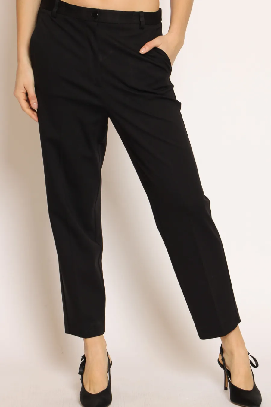 Vicolo Pantalone punto milano elastico dietro- Pantaloni