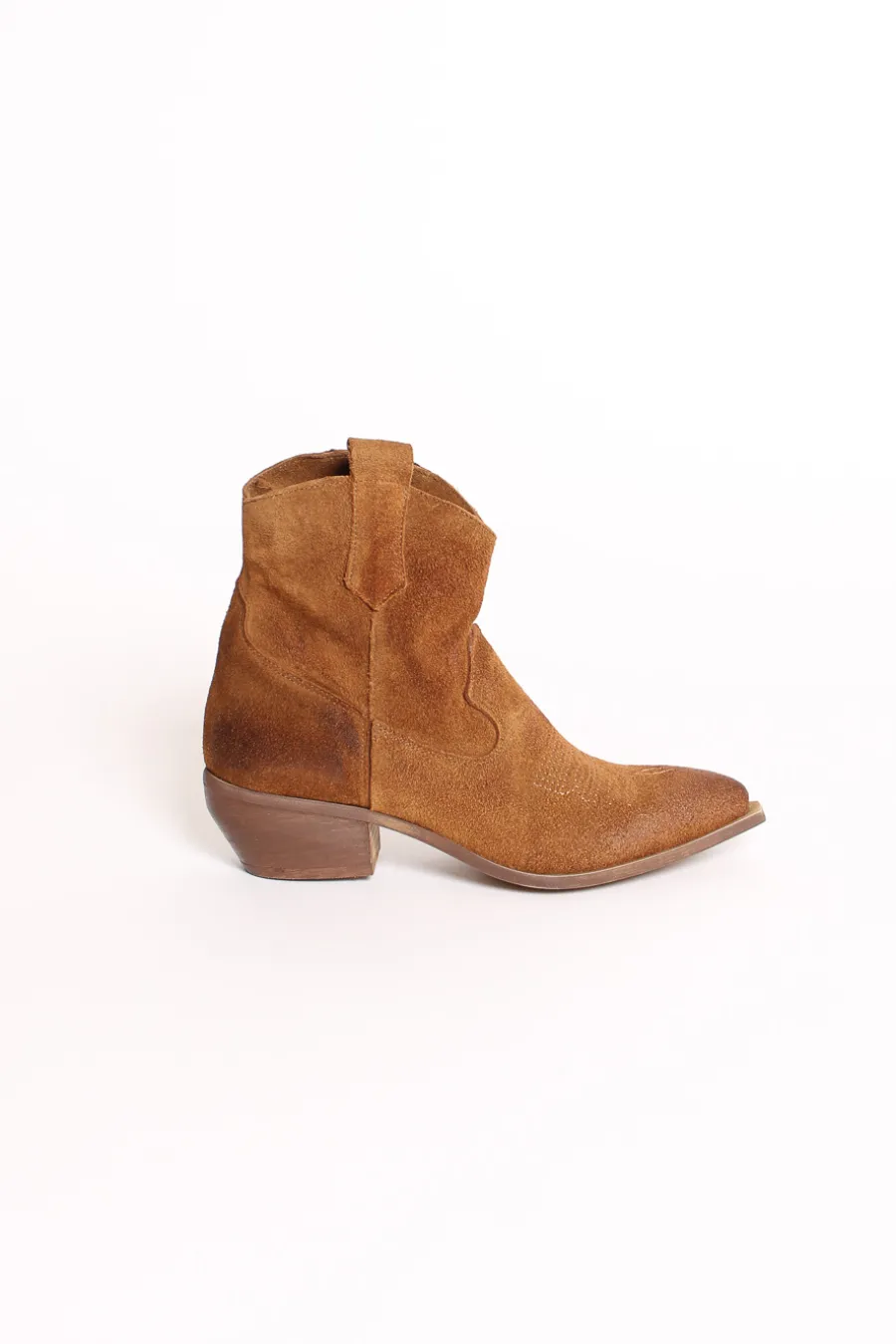 Ovyé Stivaletto in crosta cuoio- Scarpe
