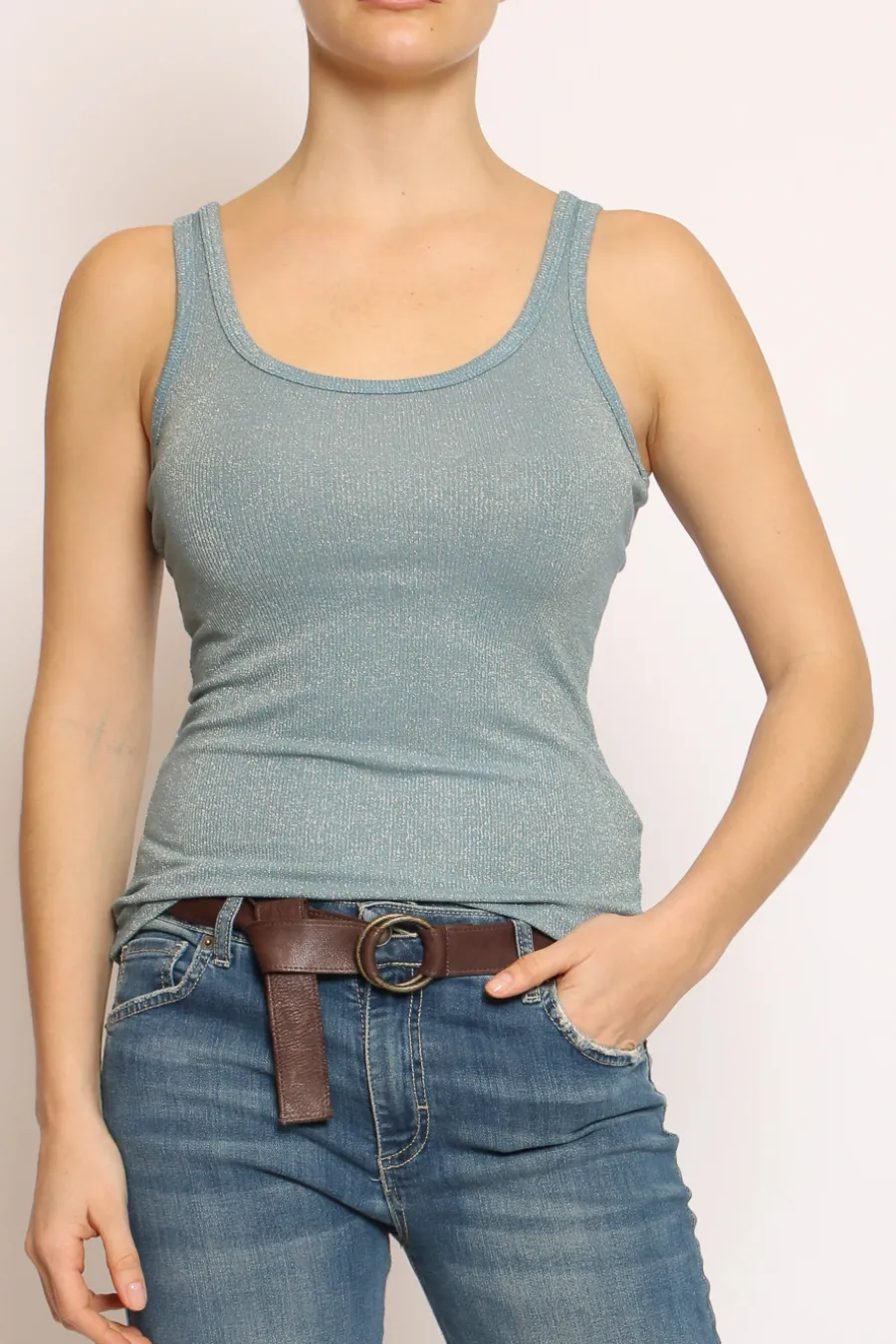 Zeroassoluto Top lurex avio- T-Shirts E Top