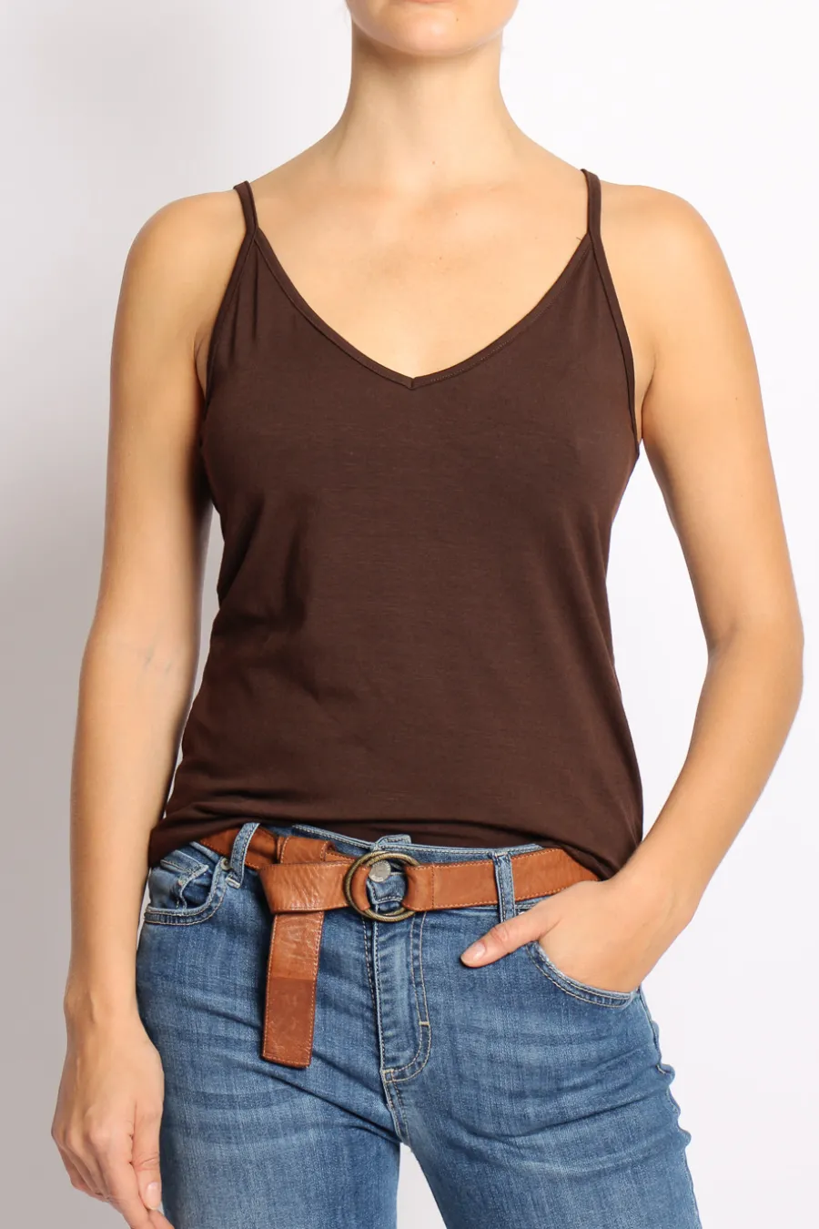 Zeroassoluto Top underware in jersey elasticcizato- T-Shirts E Top