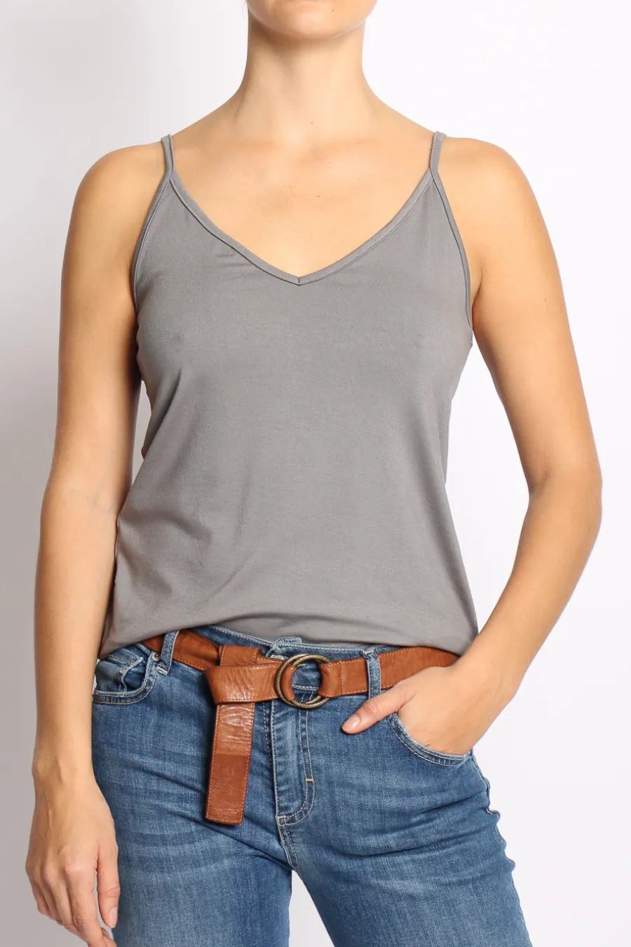 Zeroassoluto Top underware in jersey elasticcizato- T-Shirts E Top