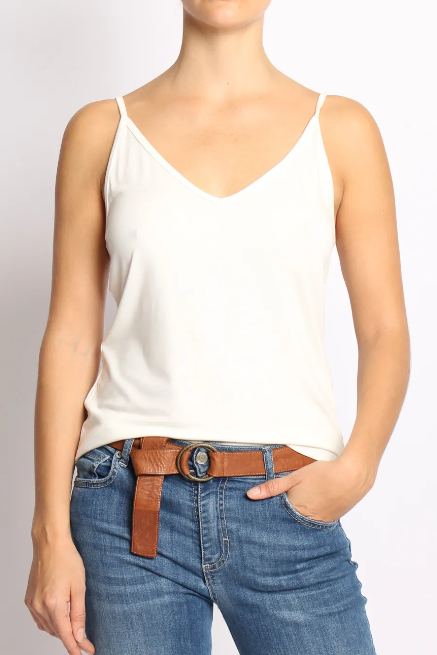 Zeroassoluto Top underware in jersey elasticcizato- T-Shirts E Top