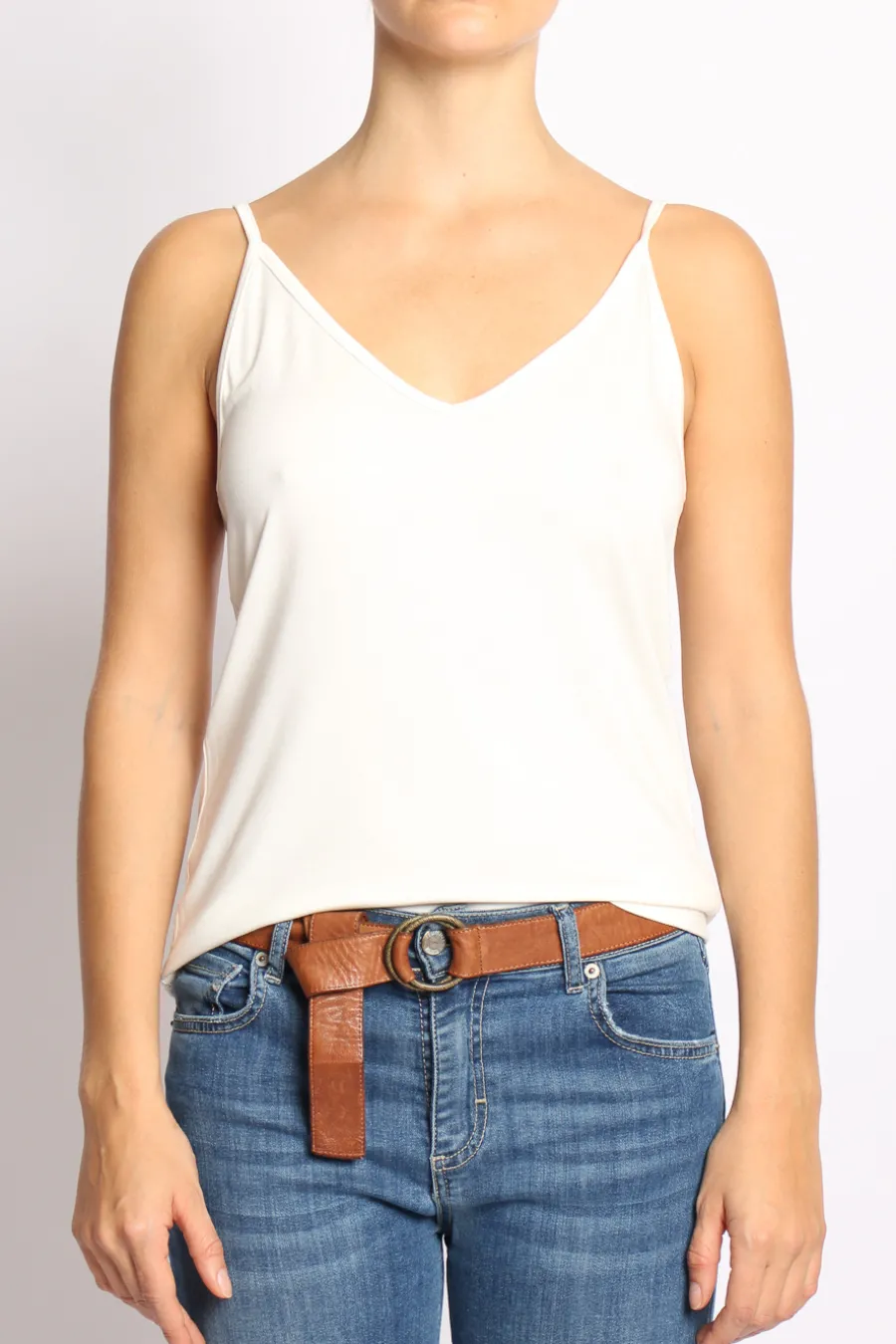 Zeroassoluto Top underware in jersey elasticcizato- T-Shirts E Top