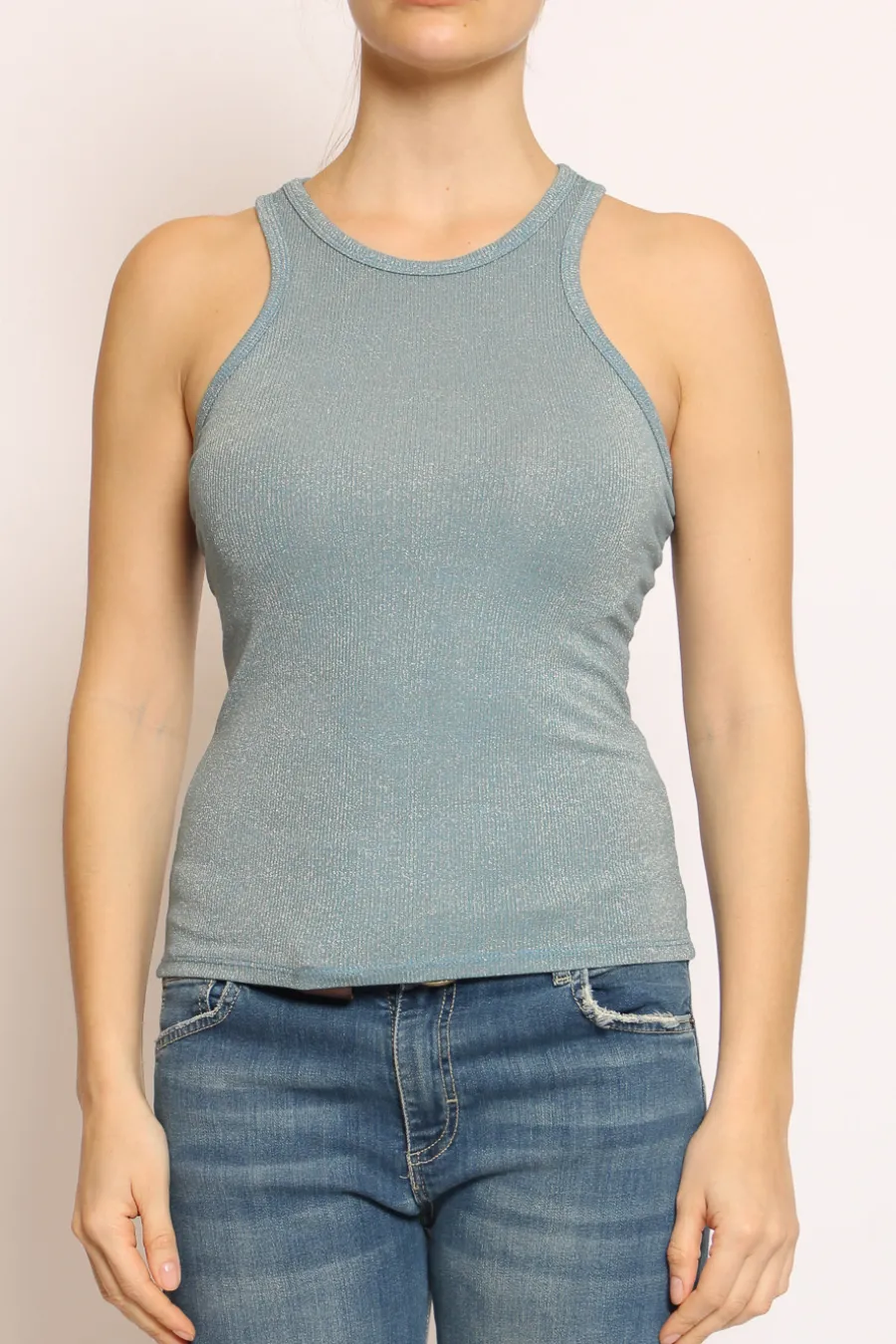 Zeroassoluto Top vogatore lurex- T-Shirts E Top