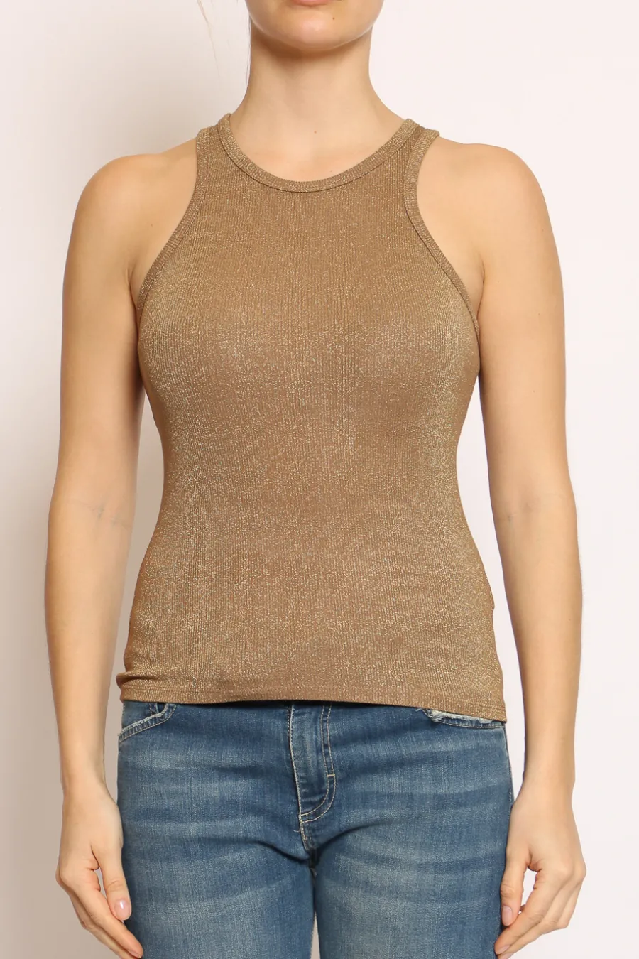 Zeroassoluto Top vogatore lurex- T-Shirts E Top